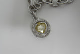 Judith Ripka Collection 18K Bracelet Silver/Yellow Female Adult -- Used