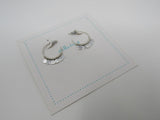 Stella & Dot Silver Hoop Earrings Silver Female Adult Metallics -- Used