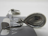 Laura Teardrop Earrings Silver/Clear Female Adult -- Used