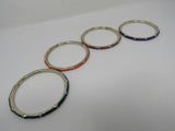 Designer Bangle Bracelet Lot of 4 Gold/Multicolored Female Adult -- Used