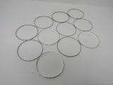 Designer Bangle Bracelet Set of 11 Silver Female Adult -- Used