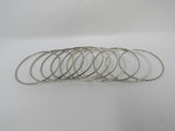 Designer Bangle Bracelet Set of 11 Silver Female Adult -- Used