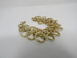 Designer Chain Link Bracelet Gold Female Adult Metallics -- Used