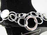 Designer Chain Link Necklace Silver Female Adult -- Used