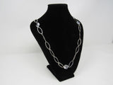 Designer Chain Link Necklace Silver Female Adult 580-020723 -- Used
