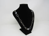Designer Chain Link Necklace Silver Female Adult 580-020723 -- Used