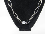 Designer Chain Link Necklace Silver Female Adult 580-020723 -- Used