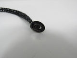 Victoria Emerson Wrap Bracelet Black Beads Female Adult -- Used