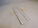 Professional 19-1/2-in Drawer Slides With Mounting Brackets White 6-pc Set 25-lb -- Used