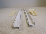 Professional 19-1/2-in Drawer Slides With Mounting Brackets White 6-pc Set 25-lb -- Used