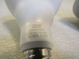 Feit/Satco LED Light Bulbs Lot of 3 White 2-Feit Daylight 8.3W 750 Lumens -- Used