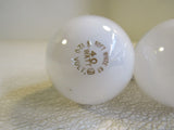 Standard Incandescent Light Bulbs Lot of 5 Soft White 40W 120V Soft White -- Used