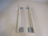 Standard 21-1/2-in Drawer Slides With Mounting Bracket Almond 4-pc Set 75-lb -- New