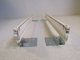 Standard 21-1/2-in Drawer Slides With Mounting Bracket Almond 4-pc Set 75-lb -- New