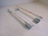 Standard 21-1/2-in Drawer Slides With Mounting Bracket Almond 4-pc Set 75-lb -- New