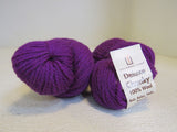 Universal Yarn Deluxe Chunky Yarn Mulberry 2 Skeins 120 Yards Each -- New