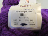 Universal Yarn Deluxe Chunky Yarn Mulberry 2 Skeins 120 Yards Each -- New
