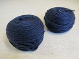 Universal Yarn Deluxe Chunky Yarn Navy 2 Skeins 120 Yards Each Needle Size 9-11 -- New
