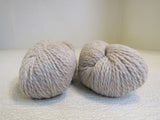 Plymouth Yarn Homestead Yarn Oatmeal Heather 2 Skeins 191 Yards Each Aran Weight -- New