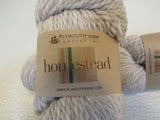 Plymouth Yarn Homestead Yarn Oatmeal Heather 2 Skeins 191 Yards Each Aran Weight -- New