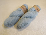 Plymouth Yarn Homestead Yarn Dusty Blue 2 Skeins 191 Yards Each 100% Wool -- New