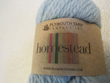 Plymouth Yarn Homestead Yarn Dusty Blue 2 Skeins 191 Yards Each 100% Wool -- New