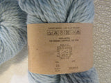 Plymouth Yarn Homestead Yarn Dusty Blue 2 Skeins 191 Yards Each 100% Wool -- New