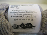 Wonderland Yarns March Hare Yarn Goats Beard Gray 1 Skein 184 Yards -- New