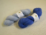 Unique Sheep Foot Prints Yarn Blue Sport Weight Protist Ice/Protist Periwinkle -- New