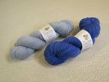 Unique Sheep Foot Prints Yarn Blue Sport Weight Protist Ice/Protist Periwinkle -- New