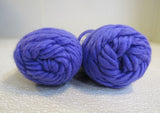 Brown Sheep Co Lambs Pride Bulky Yarn Supreme Purple 2 Skeins 125 Yards Each -- New