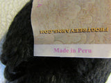Frog Tree Chunky Alpaca Yarn Black 2 Skeins 109 Yards Each 100% Alpaca -- New