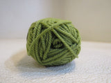 Ewe Ewe Wolly Worsted Yarn Pea Green 1 Skein 95 Yards 100% Fine Merino Wool -- New