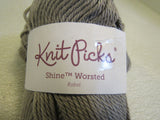 Knit Picks Shine Worsted Yarn Robot 2 Skeins 75 Yards Each -- New