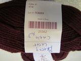 Knit Picks Shine Worsted Yarn Currant 2 Skeins 75 Yards Each -- New