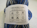 Darn Good Yarn Super Wash Wool Sock Yarn Multicolored 4 Skeins 80 Yards Each -- New