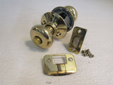 Schlage Door Knob Privacy Polished Brass -- Used