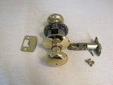 Schlage Door Knob Privacy Polished Brass -- Used
