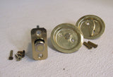 Schlage Pocket Door Latch and Handles Polished Brass -- Used
