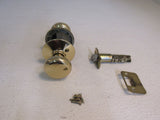 Schlage Door Knob Passage Polished Brass -- Used