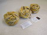 Soul Wool Handspun Baby Merino Yarn Sunflower 3 Balls 95 Yards Each -- New