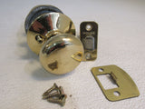 Schlage Door Knob Passage Polished Brass -- Used
