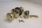 Schlage Door Knob Passage Polished Brass -- Used