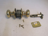Schlage Door Knob Passage Polished Brass -- Used