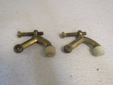 Schlage Door Stop Hinge Pin Lot of 2 Polished Brass -- Used