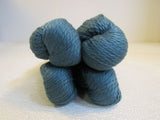 Blue Sky Worsted Cotton Yarn Teal 4 Skeins 150 Yards Each -- New