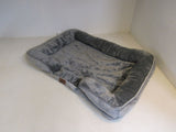 Bedsure Comfy Pet Dog Bed 34-in x 24-in Gray -- New