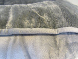 Bedsure Comfy Pet Dog Bed 34-in x 24-in Gray -- New