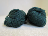 Stonehedge Fiber Mill Shepherds Wool Yarn Blue Spruce 2 Skeins 250 Yards Each -- New