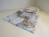 Emvency 72-in x 68-in Shower Curtain Bath Mat Multicolored 5 pc Set -- New